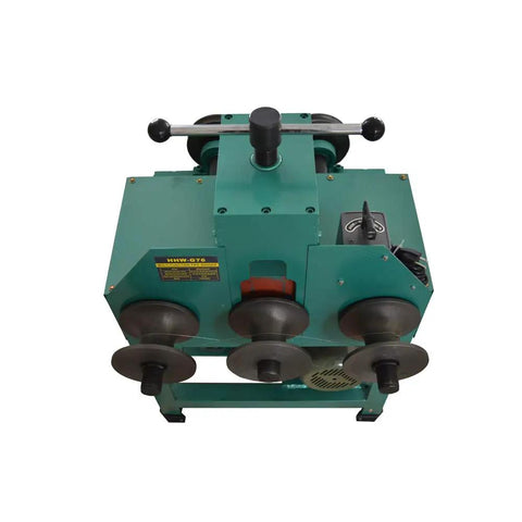 Heavy Duty 1.5Kw Electric Pipe Bender for Smooth Stainless Steel Round And Square Tube Bending With Cold Process No Heating Needed For Easy Decoration And Agricultural Projects Reliable Performance, top view of the equipment.