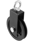 Three Pack 3.54 Inch 90 mm Pulley System Cable Pulley With Silent Bearing Traction Wheel Heavy Duty Nylon Gym Cable Pulley