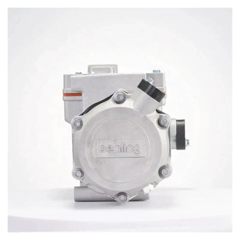 DC Electric AC Compressor EV Bus HVAC Unit Straight Swap Bolt On Scroll Pump, compact design for easy installation.