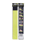 Twin Skin 100 Percent Mohair Neon Yellow Wide Replacement Skins for Backcountry Touring and Ski Mountaineering packaging
