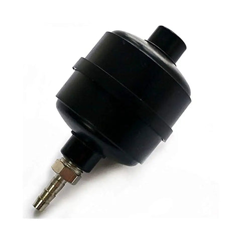 Portable Powder Coating System Paint Spray Gun With 5 Stage Adjustable Dial And 110V Plug In Design, black nozzle and connector detail.