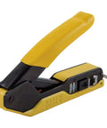 Pro Grade Data Cable Crimper And Pass Through CAT6 Modular Plug Kit 50 Pack Tool Set For Fast Ethernet Installations tool