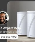 Deco 7 Pro Tri Band WiFi 7 Mesh System For Whole Home Coverage With Expert Support Contact Number