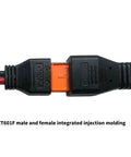 Top Shelf XT60i Extension Cable Male To Female 12 Awg 16 Foot Power Wire With Reinforced Connectors showcasing XT601F connectors.