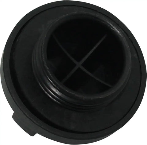 Toyota 0W-20 Engine Oil Filler Cap Replacement for Avalon Camry Highlander 4Runner Tacoma Tundra Corolla FJ Cruiser RAV4 Sienna Solara Venza Yaris Scion 12180-0H012 Durable OEM Quality Cap Fits Multiple Models visible in black material, top view