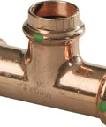 ProPress Zero Lead Copper Tee Three Quarter Inch P X P X P Ten Pack For Fast Wet Connections And Watertight Seals No Fuss Easy Install
