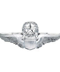 Command Pilot Wings Mint Mirror Finish Regulation Size Official Issue Two Prong Clutch Back USAF Approved Hallmarked by U S Institute of Heraldry AFI 36 2903 Wear Ready and Veteran Inspected.