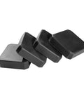 Heavy Duty Replacement Pads For SL300 Bar Clamps Compatible With Quick Grip Tools Slick Snap Kit Four Pack durable rubber grips stacked
