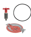 Ready To Roll Canister Filter Motor Head Maintenance Kit With Slick Magnetic Impeller Ceramic Drive Shaft Rubber Support Ring And No Sweat Seal Gaskets. Includes impeller, drive shaft, and gasket.