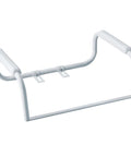 Glacier White Toilet Grab Bar For Safety And Independence, Senior Bathroom Rails That Hold Up To 250 Lbs, Easy Install