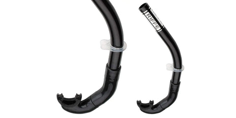 Large Barrel J Type Snorkel With Rotating Silicone Mouthpiece Flexible Comfort Go To Gear For Spearfishing Freediving And Snorkeling So You Can Cruise The Depths With Easy Breathing, black color with flexible design