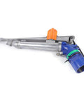 The Ultimate Workhorse 2 Inch Adjustable Irrigation Sprinkler Spray Gun, zinc alloy construction, for farms and lawns.
