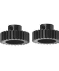 Two Pack Hard Steel Pinion Gears 27T 32P 0.8M 5mm Shaft CNC Machined Upgrade For UDR RC Car 5647 Replacement Parts, Built Tough And Ready For Action