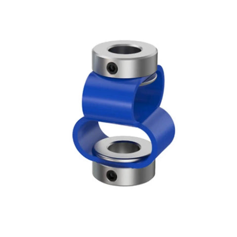 Super Smooth LS D27L40 Aluminum Encoder Shaft Coupling For 3D Printers With Double Loop Design and 9mm by 9mm size.