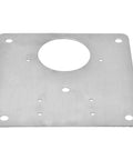 Extra Durable Stainless Steel Hinge Repair Plate Kit For Cabinet Doors Beefed Up Reinforcement For Worn Hinges Heavy Duty Home Kitchen Hardware Set Of Four, front view