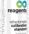 Pro Grade Seawater Calibration Standard For Refractometers And Density Meters 60 Ml Bottle 35 Ppt Salinity Label