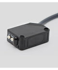 Through-Beam Photoelectric Proximity Sensor Switch With Diffuse Reflection Detection E3Z D82 PNP Economical Dope Value Budget-Friendly Range Options 10cm 80cm 2m 5m For Industrial Automation And Quick Reliable Sensing black rectangular sensor with cable