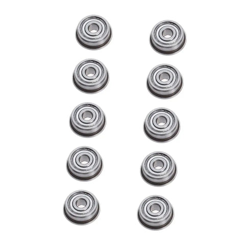 Solid 5 Pack Ball Bearing Extruder Swap For 3D Printers Fatigue Resistant Replacement Pulleys Gears No Sweat DIY Hookup Slick Silver Finish Run Bulletproof For Everyday Creative Projects