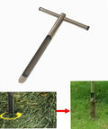 12 Inch Soil Probe Sampler For Garden And Farm Quick And Easy Soil Sampling With Large T Handle No Fuss Core Extraction