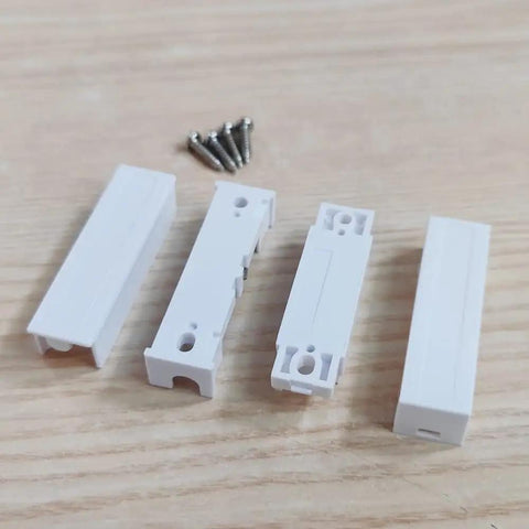 5 Pack NC Magnetic Door Sensor Contacts For Home Alarm System Surface Mount With Screw Terminals Wired included