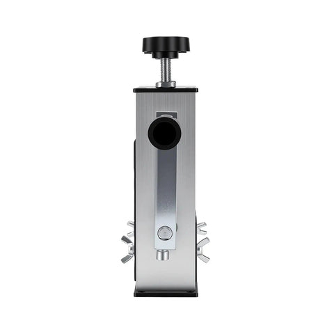 Yunseity Manual Wire Stripper Machine For Electric Drill, side view showing adjustable head and sturdy build for heavy duty use.