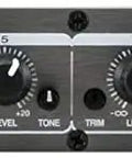 Front view of the Eight Channel Mic And Line Mixer With Individual Phantom Power Pre Fader Output For Recording And Monitoring Tone Controls Switchable Inserts Or Direct Outputs Perfect For Home Studio And Live Setups, showing controls and inputs.