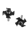 Get 1PC 4-Flute T-Slot Router Bit With Precision Wood Slotting And Jointing Cutter For Cabinetry Projects That Get The Job Done Right, 6mm shank.
