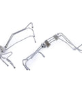 Heavy Duty Fuel Injector Lines Kit Fits Cummins 5.9L 6BT 12V Diesel Engine With Rotary Pump Oe Numbers 3960783 And 3960784 Plus 908149 And 908150 For Perfect Flow And Easy Swap Job, alloy steel lines