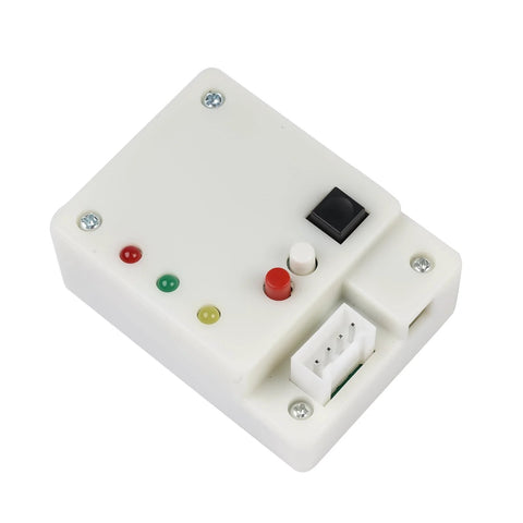 Koomaha replacement auto control module for 6.7 Cummins turbo actuator, white housing with LEDs and 4-pin connector