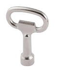 Metal Square Socket Spanner Key For 8mm Panel Locks Drawer Latches And Cabinets Compact 53 X 38 X 12.5mm Tool Silver Tone