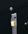 Two Drawer Filing Cabinet File Bar In Gray, 22.5 Inch Length, Provides Secure Locking To Restrict Access To Sensitive Data, Drill Bit Not Included