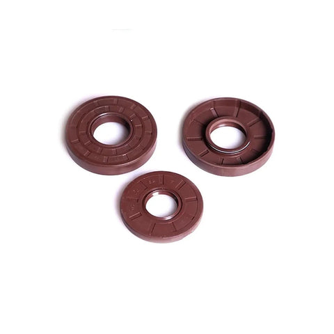 Fluoro Rubber Oil Seal With Double Lip And Spring For Bearing Shaft Gasket Ring Brown Framework Built Tough Pro Grade ID 150mm