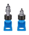 Heavy Duty Bearing Locking Fixture For BT30 NBT30 BT40 ISO20 ISO25 ISO30 HSK32 HSK40 HSK63 Tool Holders With Tightening Locking Device Secure Clamp For Precision Machining Ready To Use One Piece Included, shown in a blue and black design.