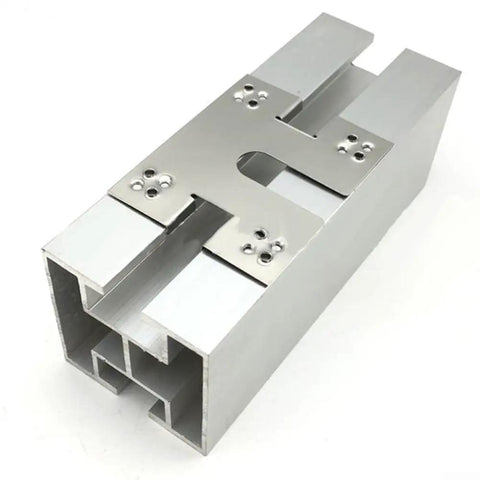Built Tough Stainless Solar Panel Grounding Clips 50 Pack Straight Up Rock Solid Washer Spacers Lugs for C channel rails.