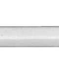 Heavy Duty Roofing Hardware Premium White Gutter Screws For Wood Trim And Fascia Planks Five By Seven Inches viewed from side, showcasing threads.