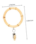 2 Pack Curtain Rings With Clips Anti Slip Shower Drapery Hooks For Stable Curtain Suspension And Smooth Glide Rod