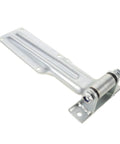 Heavy Duty Iron Truck Door Hinge Built Tough With Anticorrosion Finish For Utility Trailer And Refrigerated Truck High Strength Cargo Door Hinge Reinforced Steel Box Trailer Hinge Easy Quick Mount Keeps Temperature Stable And Durable, silver steel hinge with mounting holes