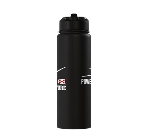 Black Skybound Sailplane Pilot Water Bottle For Aviation Fans Stainless Steel Insulated Bottle Keeps Drinks Hot Or Cold Dope Gift