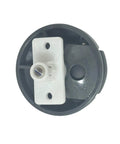 Directional Wheel Replacement For Qrevo Master S7 S8 T7 Q5 Q7 Q8 G10 P10 P20 Series Vacuum Cleaners, black caster, top view