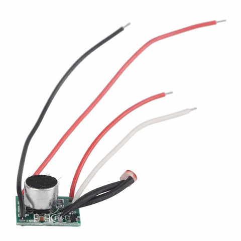 Sound Activated Light Sensor Module Pack Of 5, Solar Powered Auto Light Switch with wires visible, DC 3V To 30V