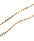 Low Profile Brushed Brass Cabinet Pulls Set With Double Hole Centers For Drawers And Wardrobes, Zinc Alloy Handle In 11.3 Inch And 12.6 Inch