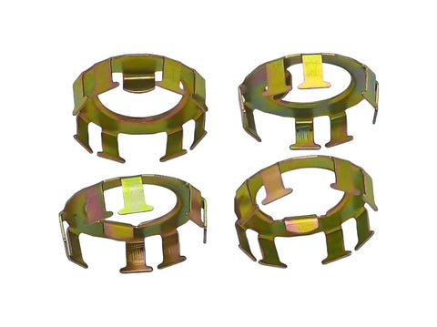 Lyhiku trailer spindle nut retainer 006-190, zinc-coated metal, 4-pack for Dexter axles