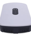 Heavy Duty 10400mAh UPS Battery Backup For Router Modem And Security Cameras Solid Plug And Play Surge Protector top view with indicator.