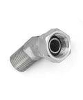 Badass 45 Hydraulic Pipe Fitting Connector Adapter Coupler Male Thread 45 Degree Sizes 1/4 3/8 1/2 3/4 1 1/4 1 1/2 Inches Flexible Design To Stop Leaks And Make Installation Snappy For Heavy Duty Jobs Always.