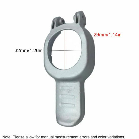 Heavy Duty Replacement Clamp Lever Built Tough For DEWALT Oscillating Multi Tools DCS355B DCS356B, showing 32mm x 29mm dimensions.