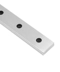 Heavy Duty Stainless Steel Linear Guide Rail Block MGW12C showing smooth surface and mounting holes for precise installation.