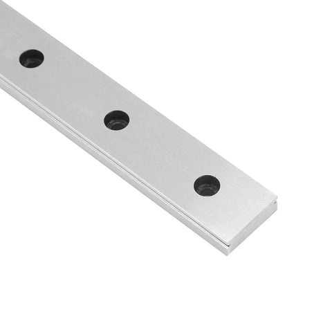 Heavy Duty Stainless Steel Linear Guide Rail Block MGW12C showing smooth surface and mounting holes for precise installation.