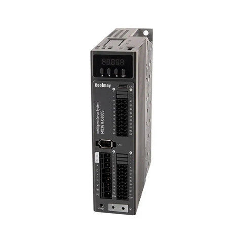 All In One Motion Controller With Integrated Servo Drive And RS485 Interface DC24V 0.4KW Plug And Play Programmable Logic Circuits For Automation Easy Setup And Reliable Precision Motion Control front view