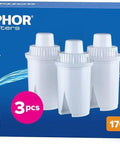 B15 Water Filter Replacement 3 Pack For Dope Tasting Water, Fast Flow Filtration, Lasts Up To 2 Months Or 45 Gallons Per Filter