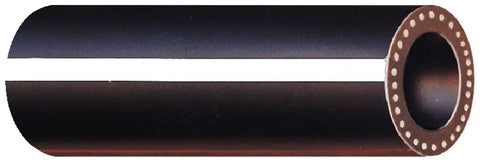 Cross-section of Premium Bulk Reel 50 Ft One Quarter Inch Straight Heater Hose For GM OE Style With Protective Sleeves Aftermarket Replacement
